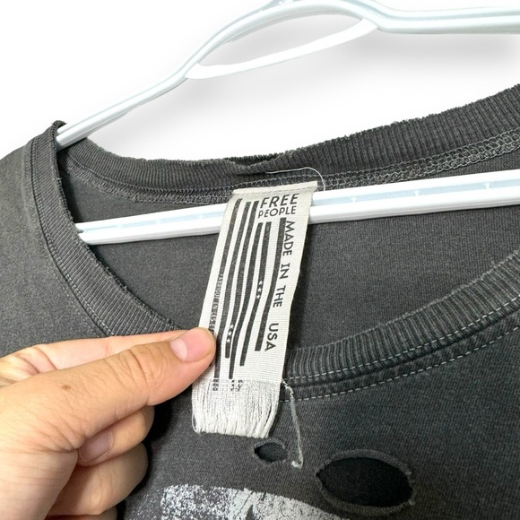 Free People Distressed Tee - Picture 5 of 12